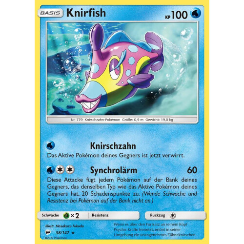 Knirfish - 38/147 - Rare