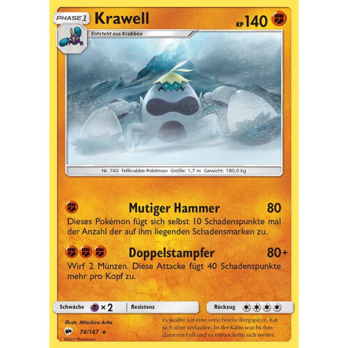 Krawell - 74/147 - Rare