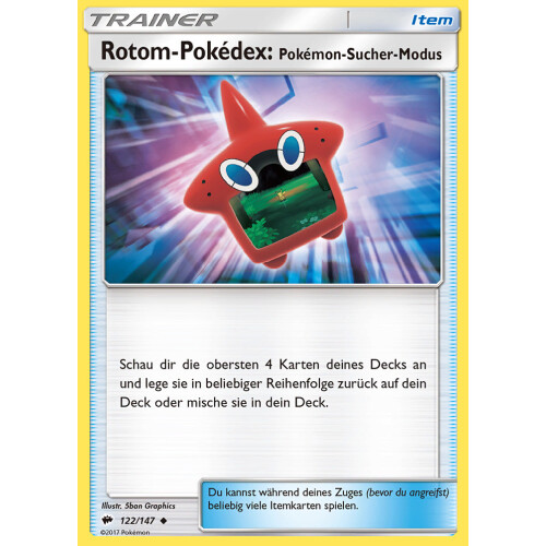 Rotom-Pokédex: Pokémon-Sucher-Modus - 122/147 - Uncommon