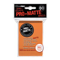 Ultra Pro Pro Matte Small Orange - 60 Sleeves