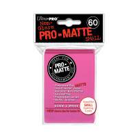 Ultra Pro Pro Matte Small Bright Pink - 60 Sleeves