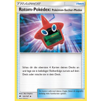 Rotom-Pokédex: Pokémon-Sucher-Modus - 122/147 - Reverse Holo