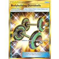 Bodybuilding Dumbbells - 161/147 - Secret Rare