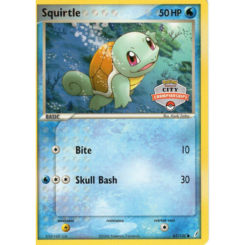 Squirtle - 63/100 City Championship - Promo