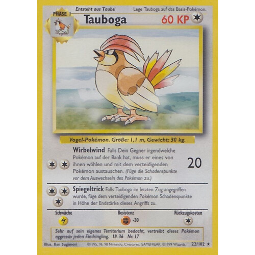 Tauboga - 22/102 - Rare