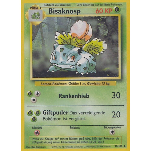 Bisaknosp - 30/102 - Uncommon