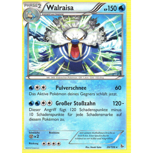 Walraisa - 26/106 - Rare