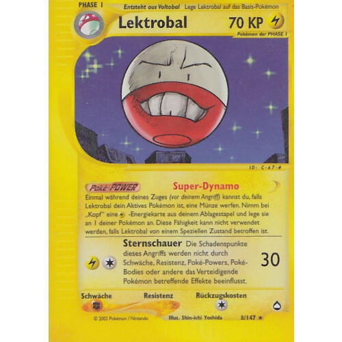 Lektrobal - 8/147 - Rare