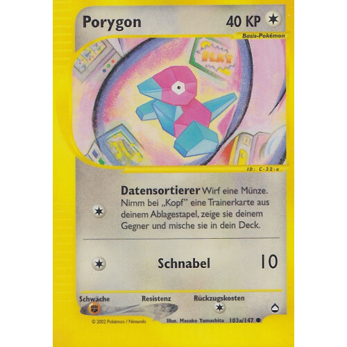 Porygon - 103a/147 - Common