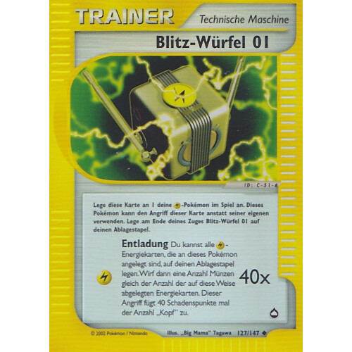 Blitz-Würfel 01 - 127/147 - Uncommon