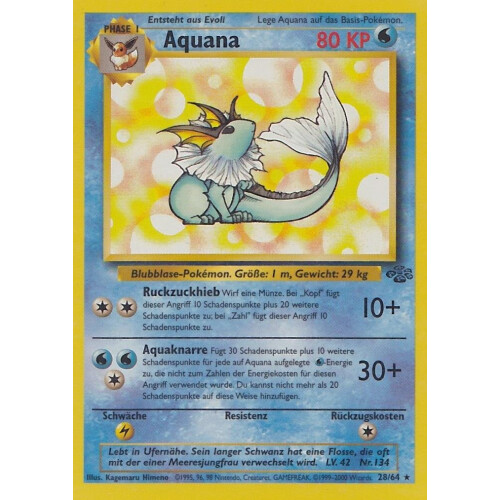 Aquana - 28/64 - Rare