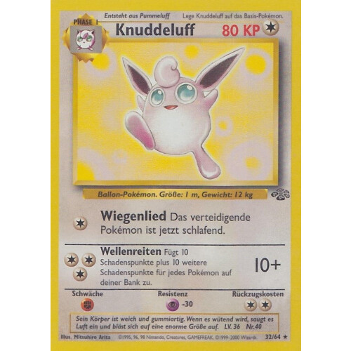 Knuddeluff - 32/64 - Rare