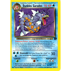 Dunkles Garados - 25/82 - Rare