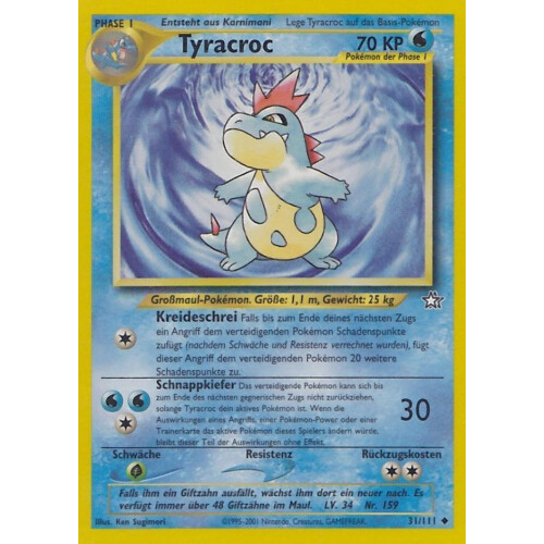 Tyracroc - 31/111 - Uncommon