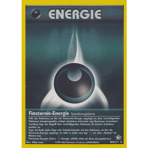 Finsternis-Energie - 104/111 - Rare