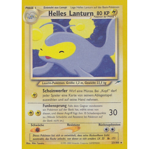 Helles Lanturn - 23/105 - Rare