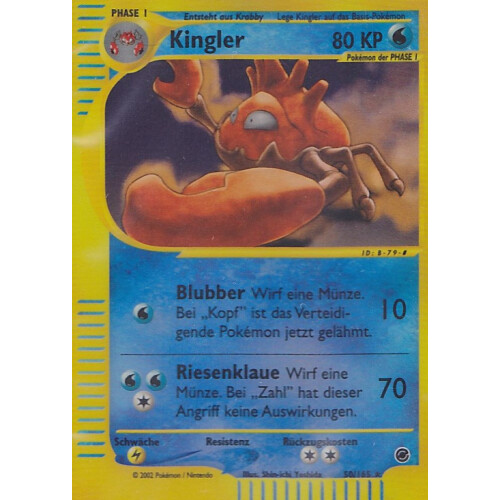 Kingler - 50/165 - Rare