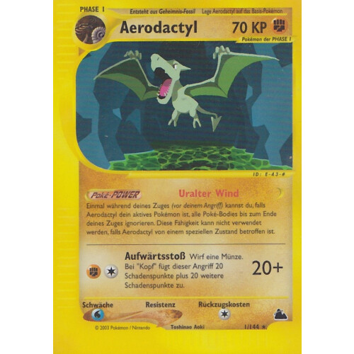 Aerodactyl - 1/144 - Rare