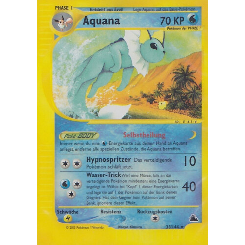 Aquana - 33/144 - Rare