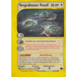 Vergrabenes Fossil - 47/144 - Common