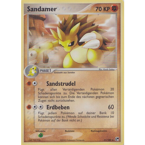 Sandamer - 21/100 - Rare
