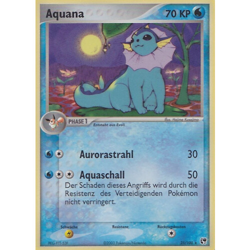 Aquana - 25/100 - Rare