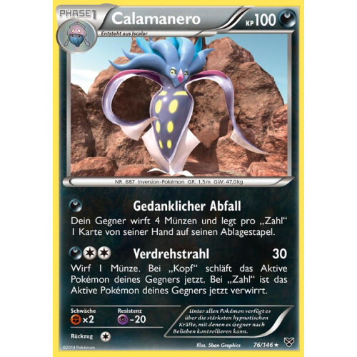 Calamanero - 76/146 - Rare