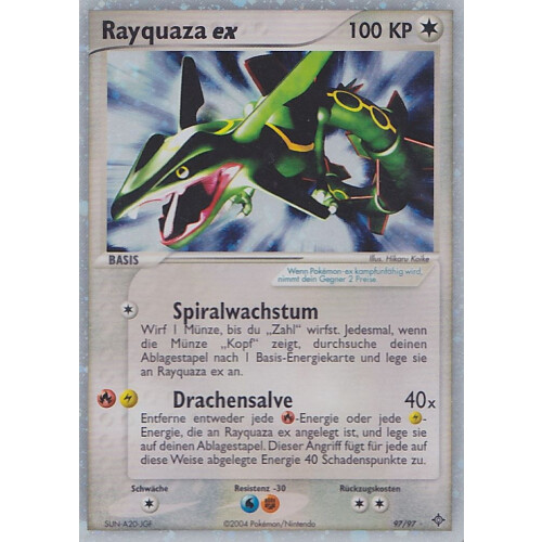Rayquaza ex - 97/97 - EX
