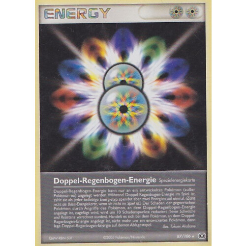 Doppel-Regenbogen-Energie - 87/106 - Rare