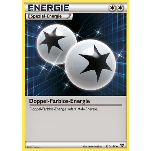 Doppel-Farblos-Energie - 130/146 - Uncommon