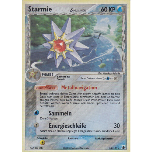 Starmie - 15/113 - Holo