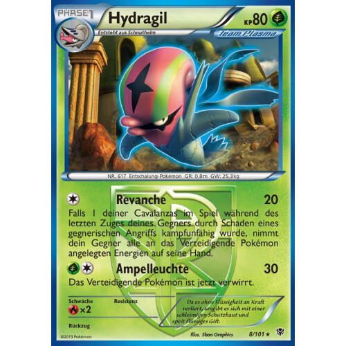 Hydragil - 8/101 - Rare