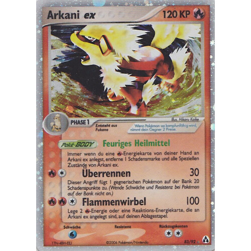 Arkani ex - 83/92 - EX