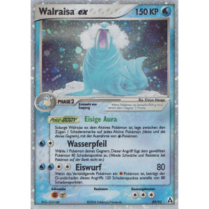 Walraisa ex - 89/92 - EX