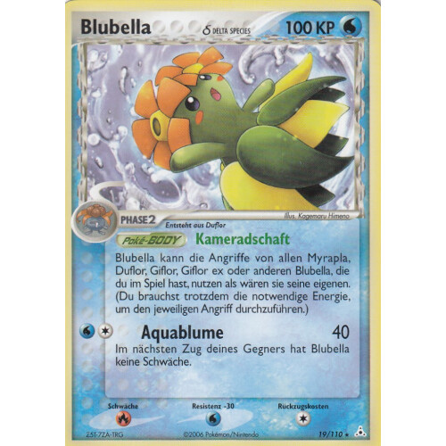Blubella - 19/110 - Rare