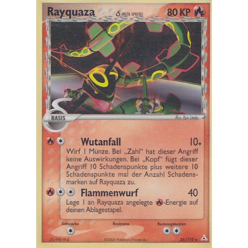 Rayquaza - 26/110 - Rare