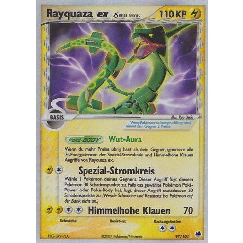 Rayquaza ex - 97/101 - EX