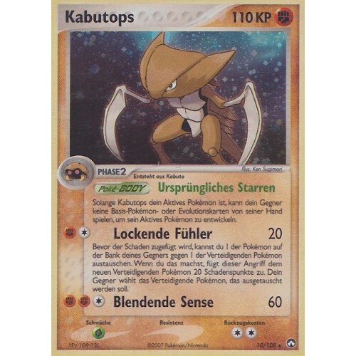 Kabutops - 10/108 - Holo