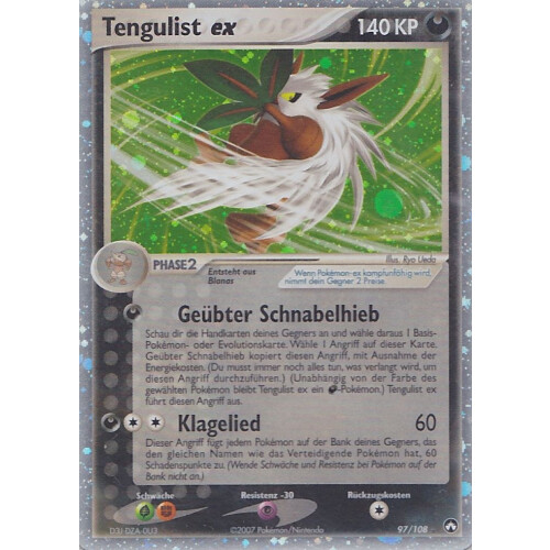 Tengulist ex - 97/108 