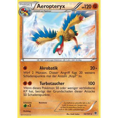 Aeropteryx - 54/101 - Holo