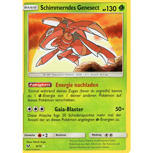 Schimmerndes Genesect - 9/73 - Shining