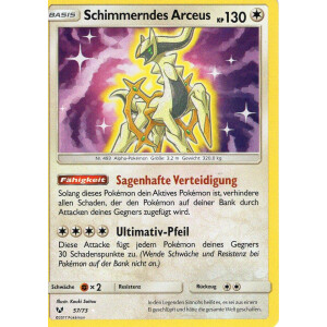 Schimmerndes Arceus - 57/73 - Shining