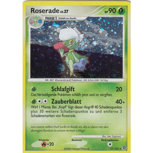 Roserade - 17/132 - Holo