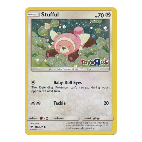 Stufful - Toys R Us Promo 110/147 - Holo