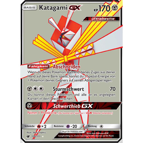 Katagami GX - 106/111 - Fullart