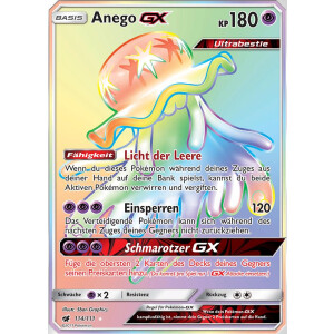 Anego GX - 114/111 - Rainbow Rare
