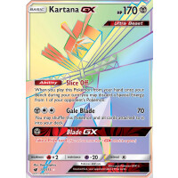 Kartana GX - 117/111 - Rainbow Rare