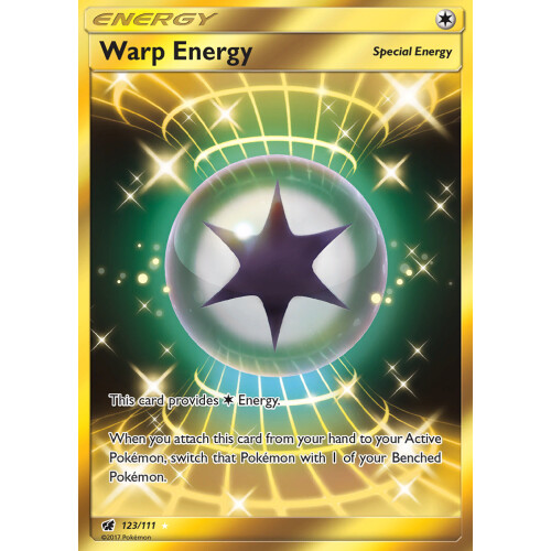 Warp Energy - 123/111 - Secret Rare