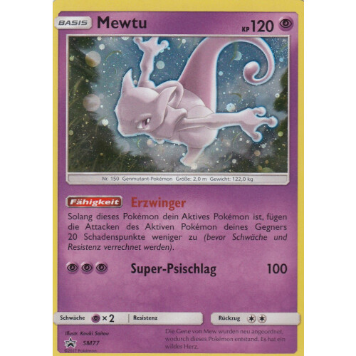 Mewtwo - SM77 - Promo
