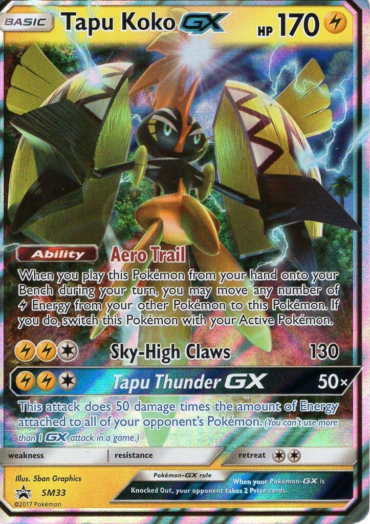 Tapu Koko GX SM33 Promo